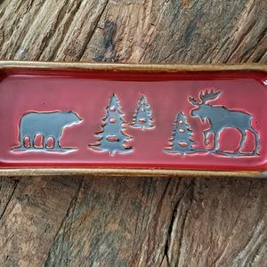 HOME | studio Woodland Collection 15" rectangular tray